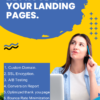 I will build landing pages that will attract more customers to your business and increase your sales conversion.
