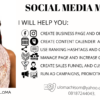 I will be your SOCIAL MEDIA MANAGER/ADVERTISER